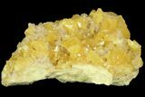 Sparkling Sulfur & Calcite Crystals - Poland #79239-2